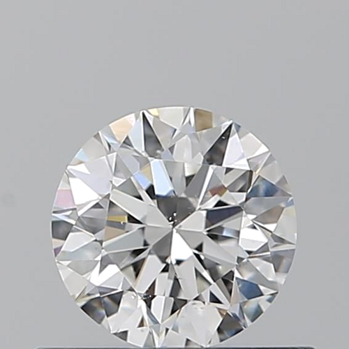 0.51 carat F-SI1 Excellent cut Natūralus Round Deimantas (1)