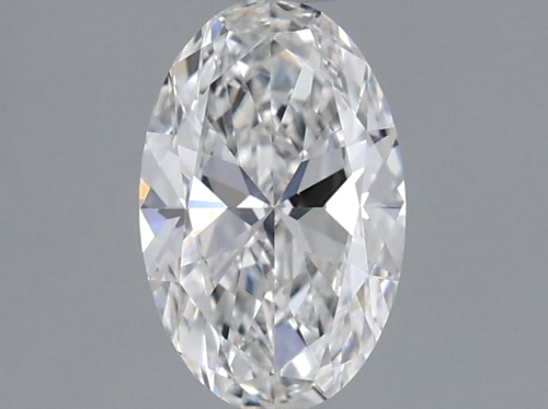 0.5 carat F-VVS1 Natūralus Oval Deimantas (1)