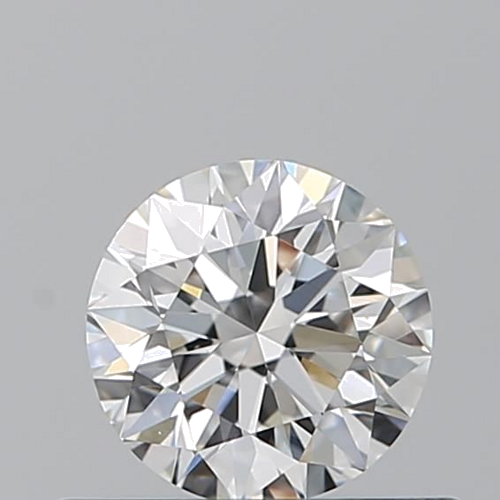 0.5 carat F-VS1 Excellent cut Natūralus Round Deimantas (1)