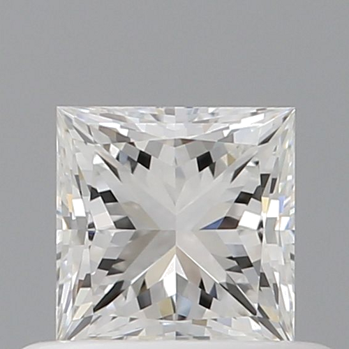 0.5 carat F-VS1 Natūralus Princess Deimantas (1)