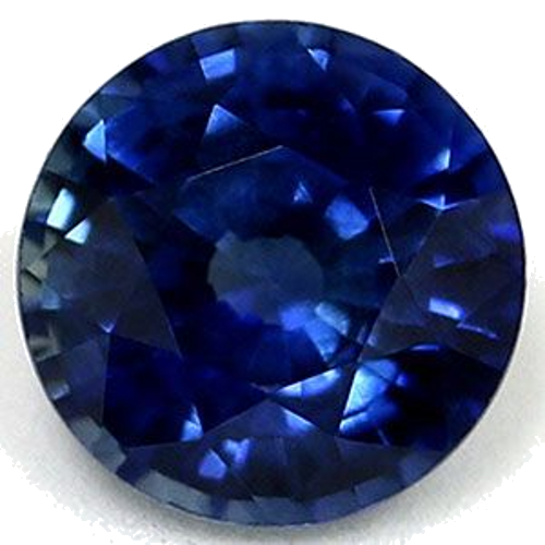 0.59 carat BLUE Round Safyras (1)