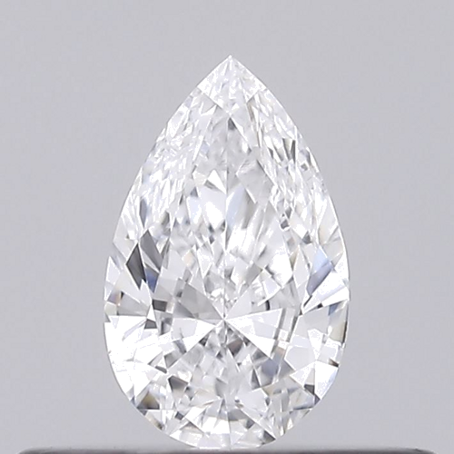 0.22 carat D-VVS1 Natūralus Pear Deimantas (1)
