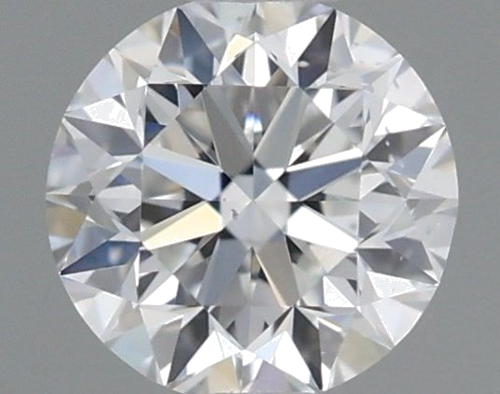 0.4 carat D-SI1 Very Good cut Natūralus Round Deimantas (1)