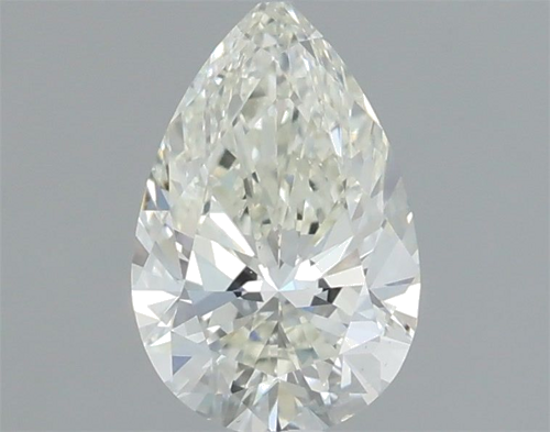 0.81 carat K-SI1 Natūralus Pear Deimantas (1)
