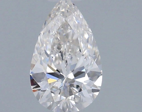 0.6 carat H-VVS2 Natūralus Pear Deimantas (1)