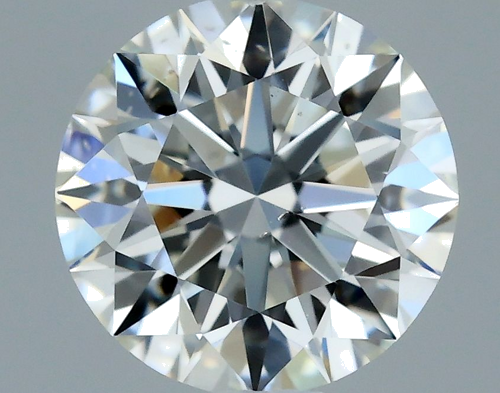 0.53 carat I-SI1 Excellent cut Natūralus Round Deimantas (1)