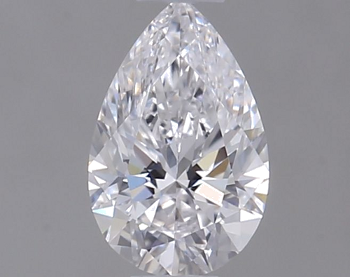 0.3 carat D-VS2 Natūralus Pear Deimantas (1)