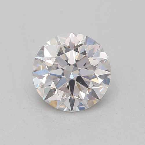 0.5 carat Faint Pinkish Brown-SI1 Excellent cut Natūralus Round Deimantas (1)