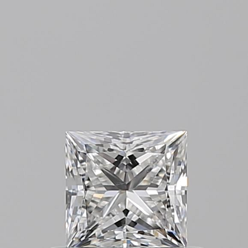 0.55 carat F-VS2 Natūralus Princess Deimantas (1)