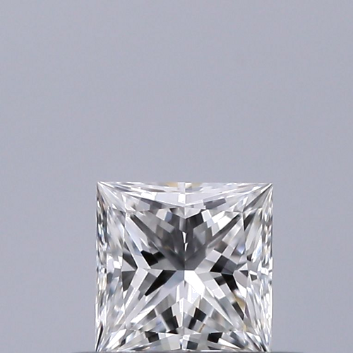 0.3 carat F-VVS1 Natūralus Princess Deimantas (1)