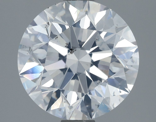 2.52 carat D-SI2 Excellent cut Natūralus Round Deimantas (1)