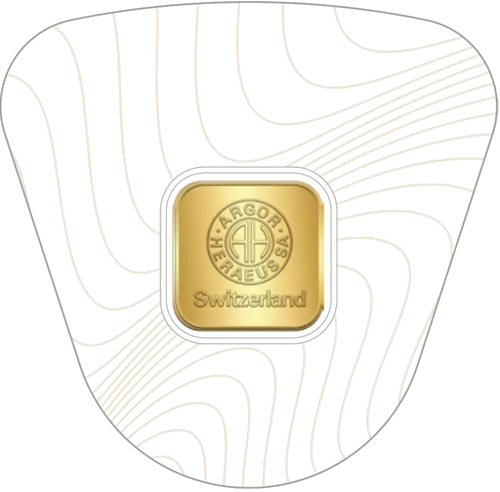 10 x 1 g Multidisc (Aukso sėklos) Investicinio aukso luitai Argor-Heraeus (6)