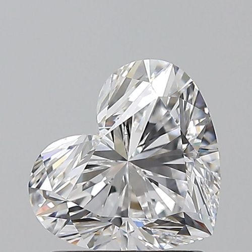 1.5 carat D-VS2 Natūralus Heart Deimantas (1)