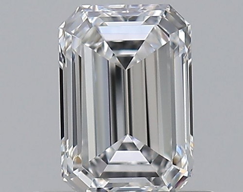 0.53 carat D-VVS2 Natūralus Emerald Deimantas (1)