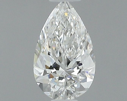 0.34 carat G-IF Natūralus Pear Deimantas (1)