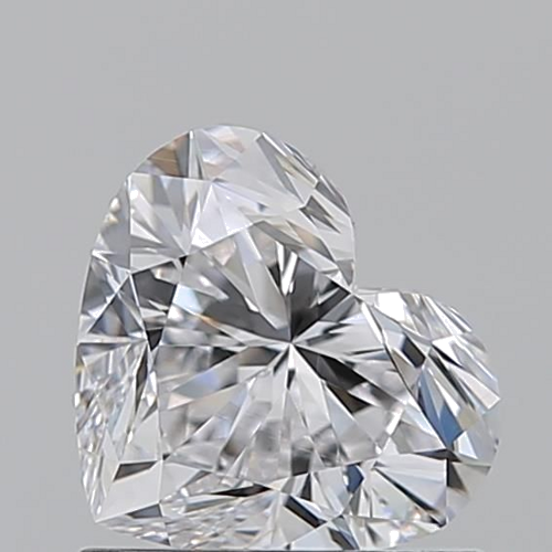 1.01 carat D-VVS1 Natūralus Heart Deimantas (1)