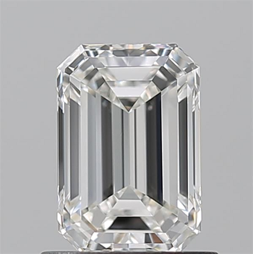 1.01 carat H-VS1 Natūralus Emerald Deimantas (1)
