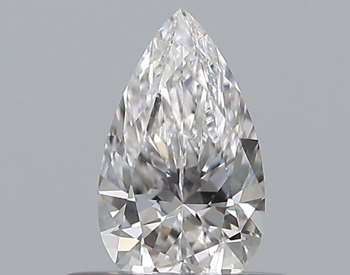 0.33 carat E-VS2 Natūralus Pear Deimantas (1)