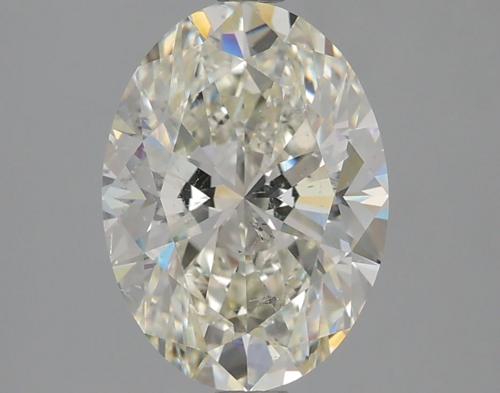 3.03 carat K-SI2 Natūralus Oval Deimantas (1)