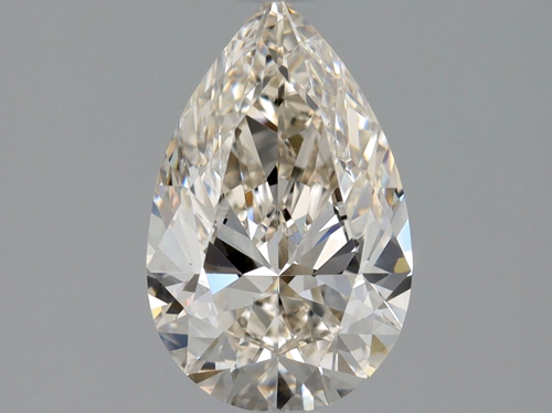 1.02 carat J-VS2 Natūralus Pear Deimantas (1)