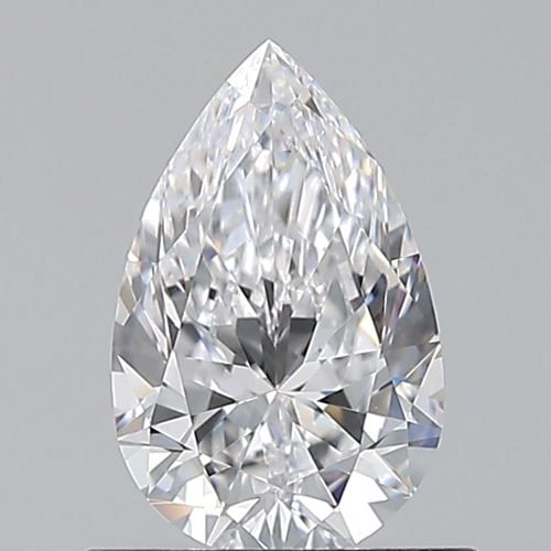 0.7 carat D-VS1 Natūralus Pear Deimantas (1)