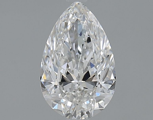 1.0 carat E-VVS1 Natūralus Pear Deimantas (1)