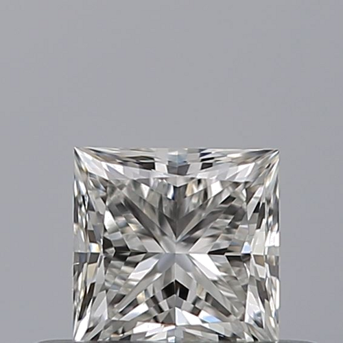0.37 carat F-VVS1 Natūralus Princess Deimantas (1)