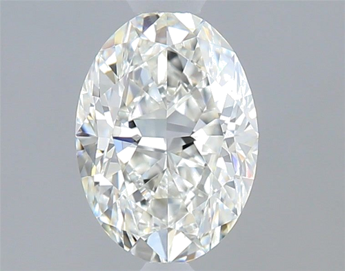 0.6 carat G-VVS2 Natūralus Oval Deimantas (1)