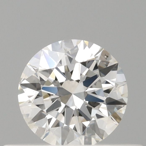 0.37 carat G-SI2 Excellent cut Natūralus Round Deimantas (1)