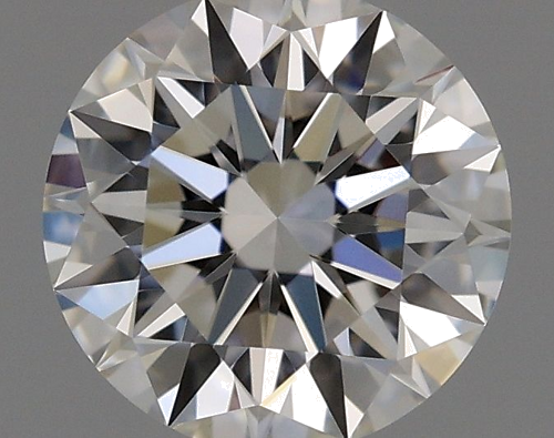 0.57 carat F-VVS2 Excellent cut Natūralus Round Deimantas (1)