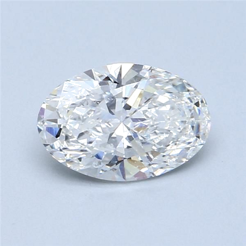 1.54 carat F-SI2 Natūralus Oval Deimantas (1)