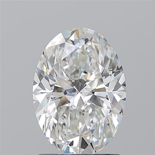 1.7 carat G-SI1 Natūralus Oval Deimantas (1)