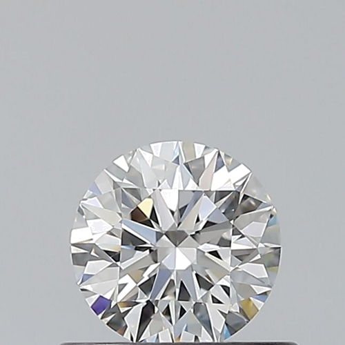 0.5 carat F-VVS2 Excellent cut Natūralus Round Deimantas (1)