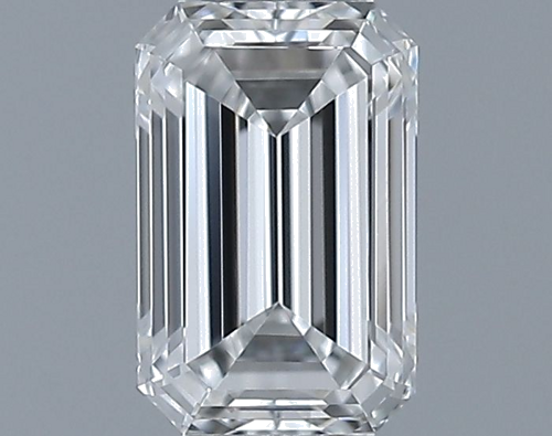 0.38 carat F-VVS2 Natūralus Emerald Deimantas (1)