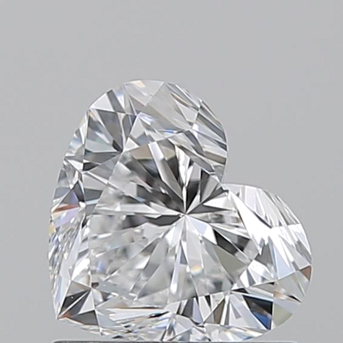 1.01 carat D-VS2 Natūralus Heart Deimantas (1)