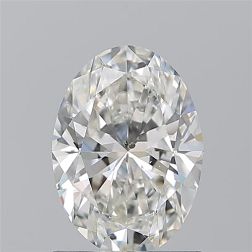 1.2 carat I-SI2 Natūralus Oval Deimantas (1)