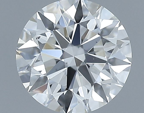 0.57 carat G-SI1 Excellent cut Natūralus Round Deimantas (1)