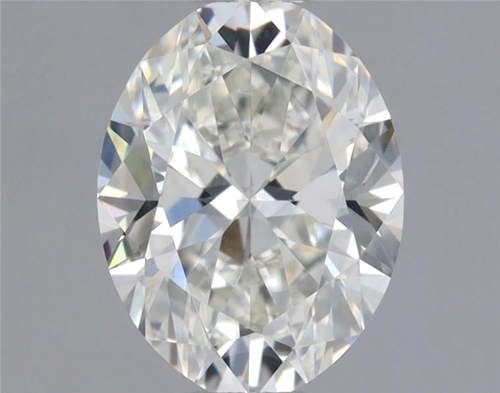 0.66 carat I-VS2 Natūralus Oval Deimantas (1)