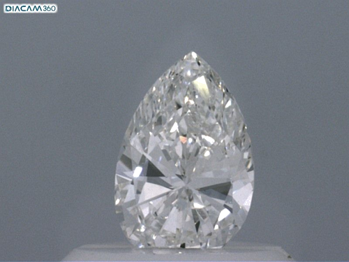 0.37 carat G-VS1 Natūralus Pear Deimantas (1)