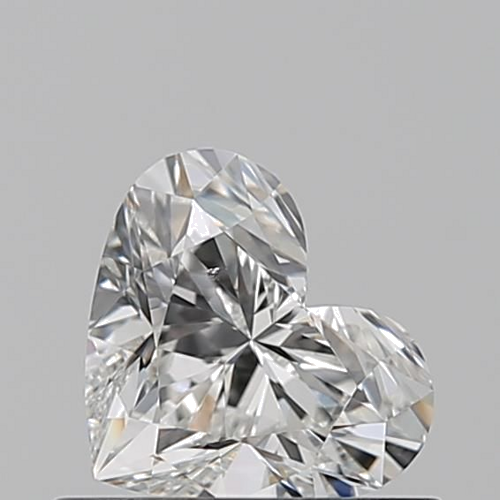 0.52 carat G-VS2 Natūralus Heart Deimantas (1)