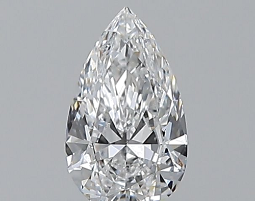 0.52 carat D-VS2 Natūralus Pear Deimantas (1)