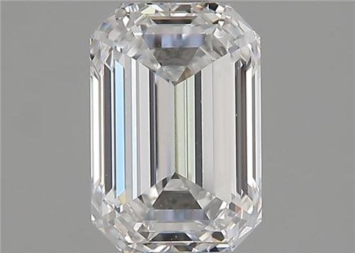 1.7 carat D-VVS2 Natūralus Emerald Deimantas (1)