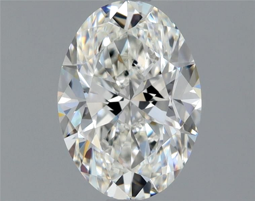 1.0 carat G-VS1 Natūralus Oval Deimantas (1)