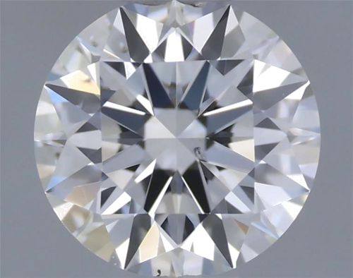 0.44 carat H-SI1 Excellent cut Natūralus Round Deimantas (1)