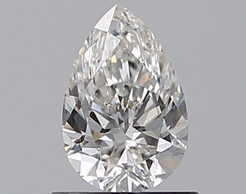 0.7 carat I-VS2 Natūralus Pear Deimantas (1)