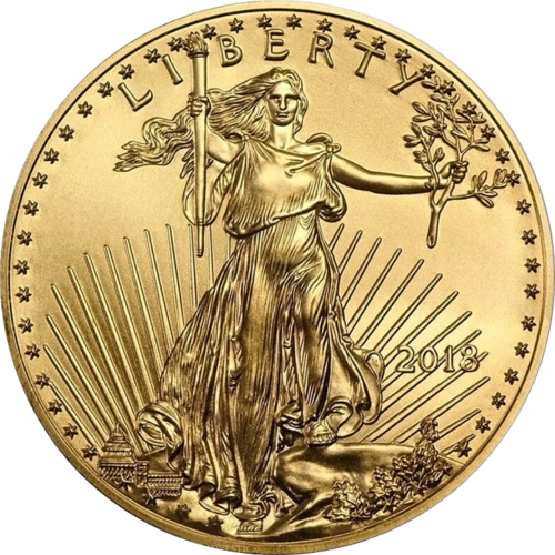 1 oz Американский Орел золотая монета (разные годы выпуска) (2)