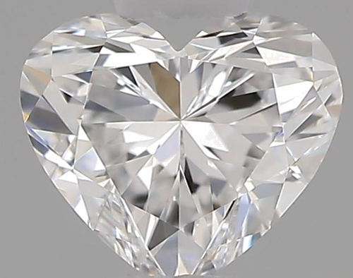 0.32 carat D-VVS2 Natūralus Heart Deimantas (1)