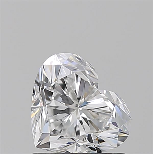 1.01 carat E-VVS1 Natūralus Heart Deimantas (1)