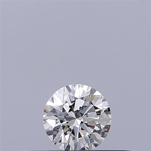 0.19 carat F-VVS1 Excellent cut Natūralus Round Deimantas (1)