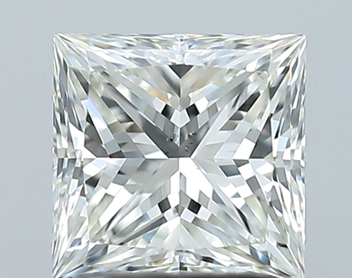 1.51 carat I-SI1 Natūralus Princess Deimantas (1)